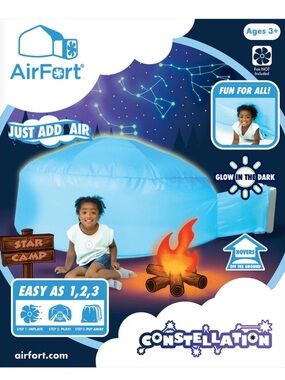 AirFort Packable Kids Play Tent - Light Blue